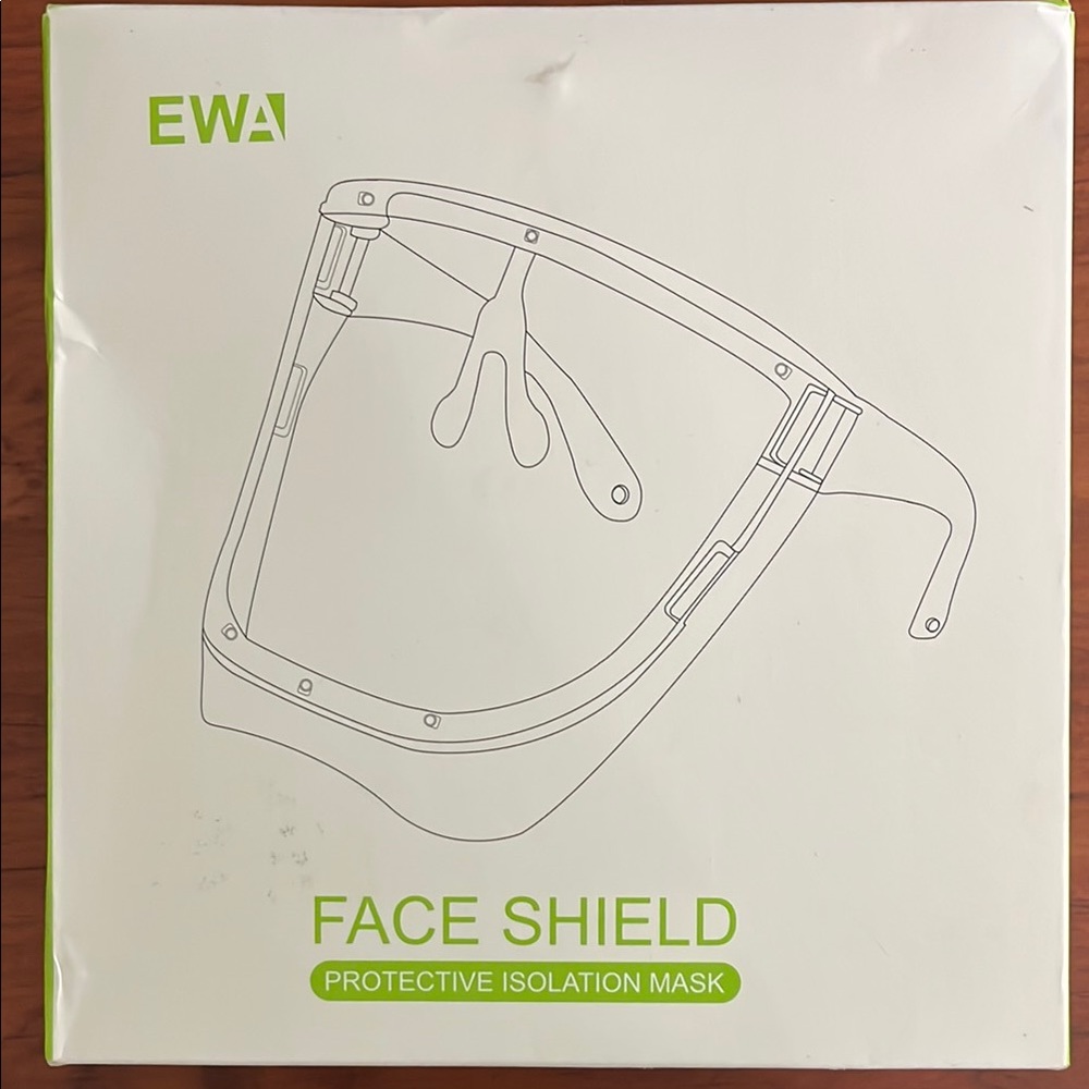 EWA Face Shield Protective Isolation Mask